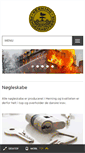 Mobile Screenshot of herning-pengeskabsfabrik.dk